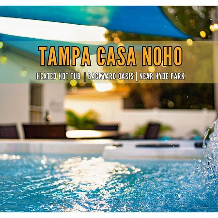 Casa Noho In Central Tampa, Hot Tub, Near Hyde Park Екстер'єр фото