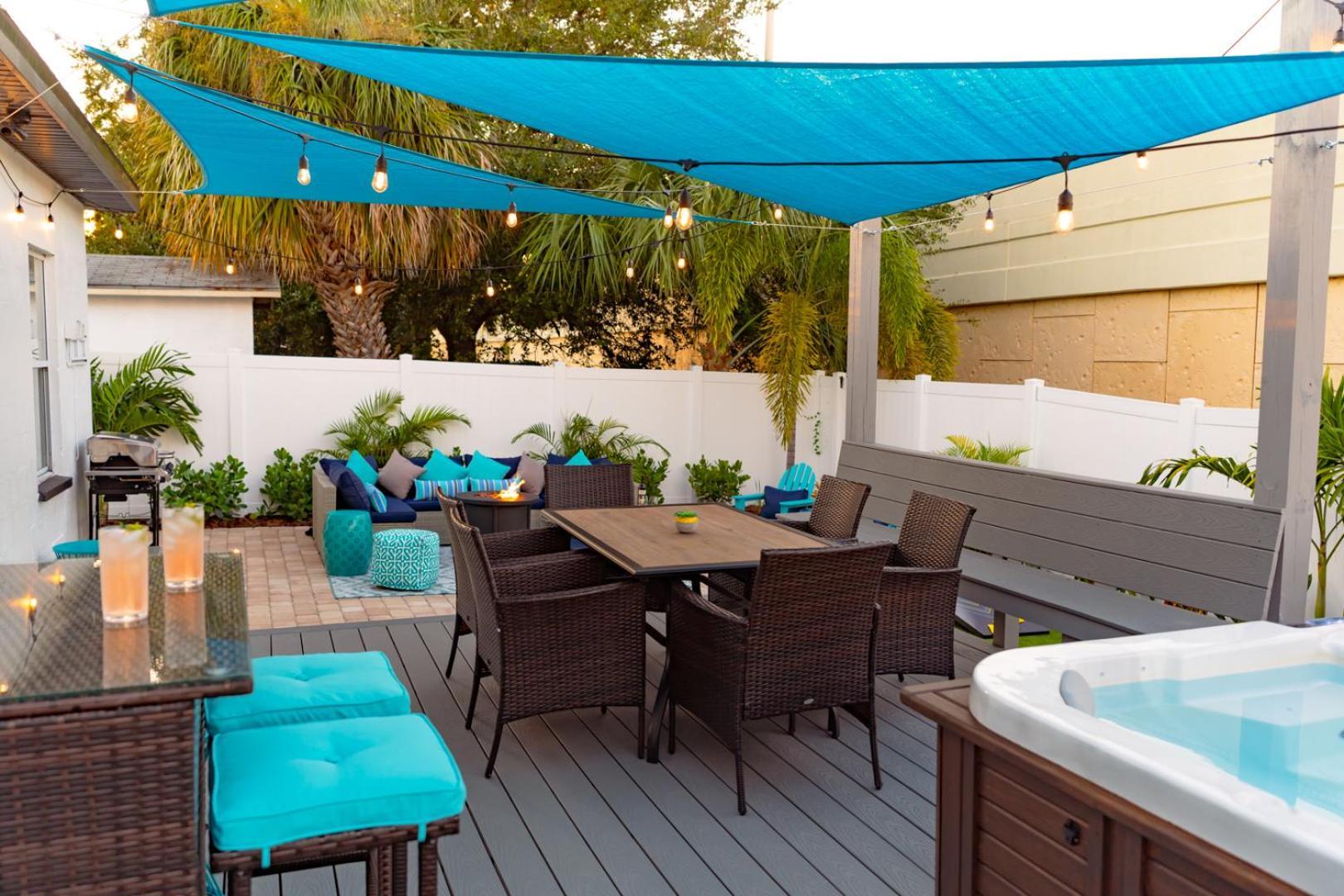 Casa Noho In Central Tampa, Hot Tub, Near Hyde Park Екстер'єр фото